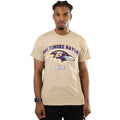 Sand - Front - Hype Unisex Adult Baltimore Ravens NFL T-Shirt