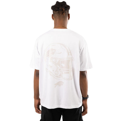 White - Back - Hype Unisex Adult Buffalo Bills NFL T-Shirt