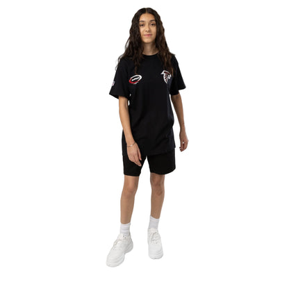 Black - Lifestyle - Hype Childrens-Kids Atlanta Falcons NFL T-Shirt