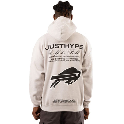 Sand - Back - Hype Unisex Adult Buffalo Bills NFL Hoodie