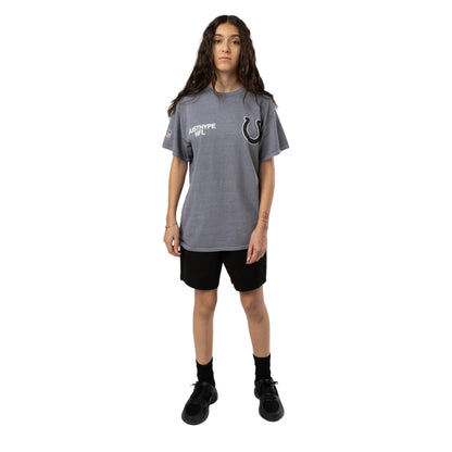 Grey - Lifestyle - Hype Childrens-Kids Indianapolis Colts NFL T-Shirt