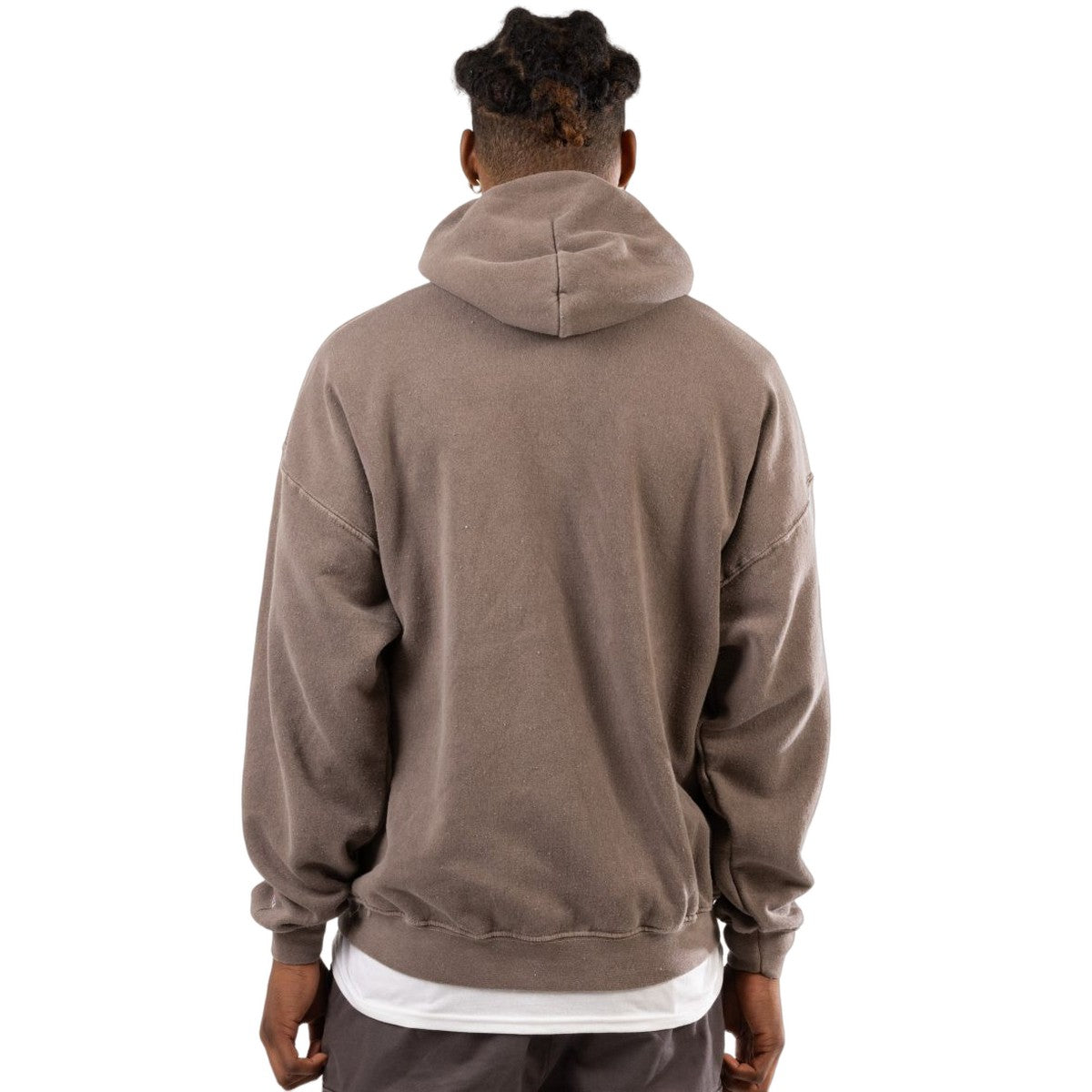Brown - Back - Hype Unisex Adult Miami Dolphins NFL Hoodie