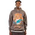 Brown - Front - Hype Unisex Adult Miami Dolphins NFL Hoodie