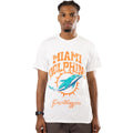 White - Front - Hype Unisex Adult Miami Dolphins NFL T-Shirt