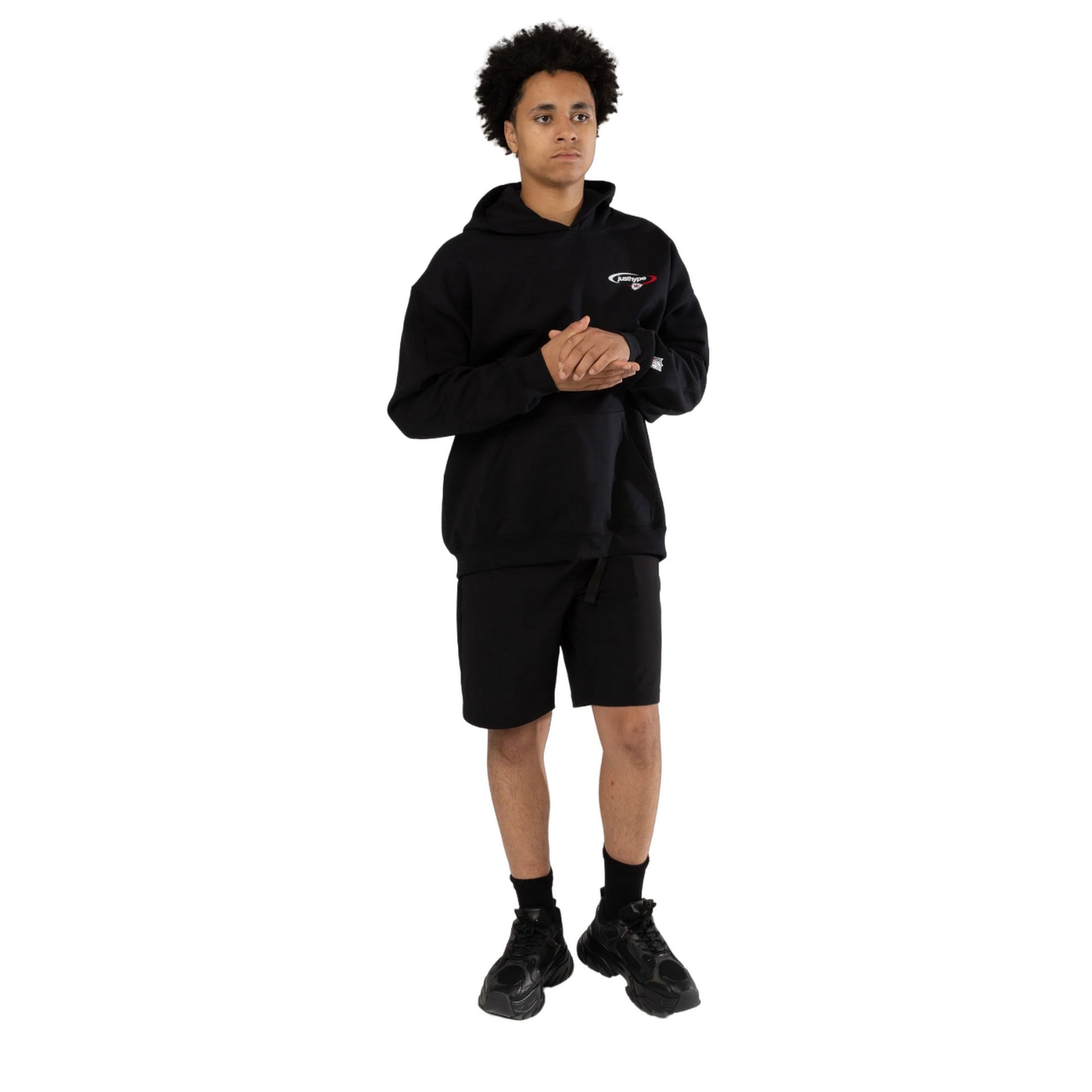 Black - Pack Shot - Hype Childrens-Kids Kansas City Chiefs NFL Hoodie