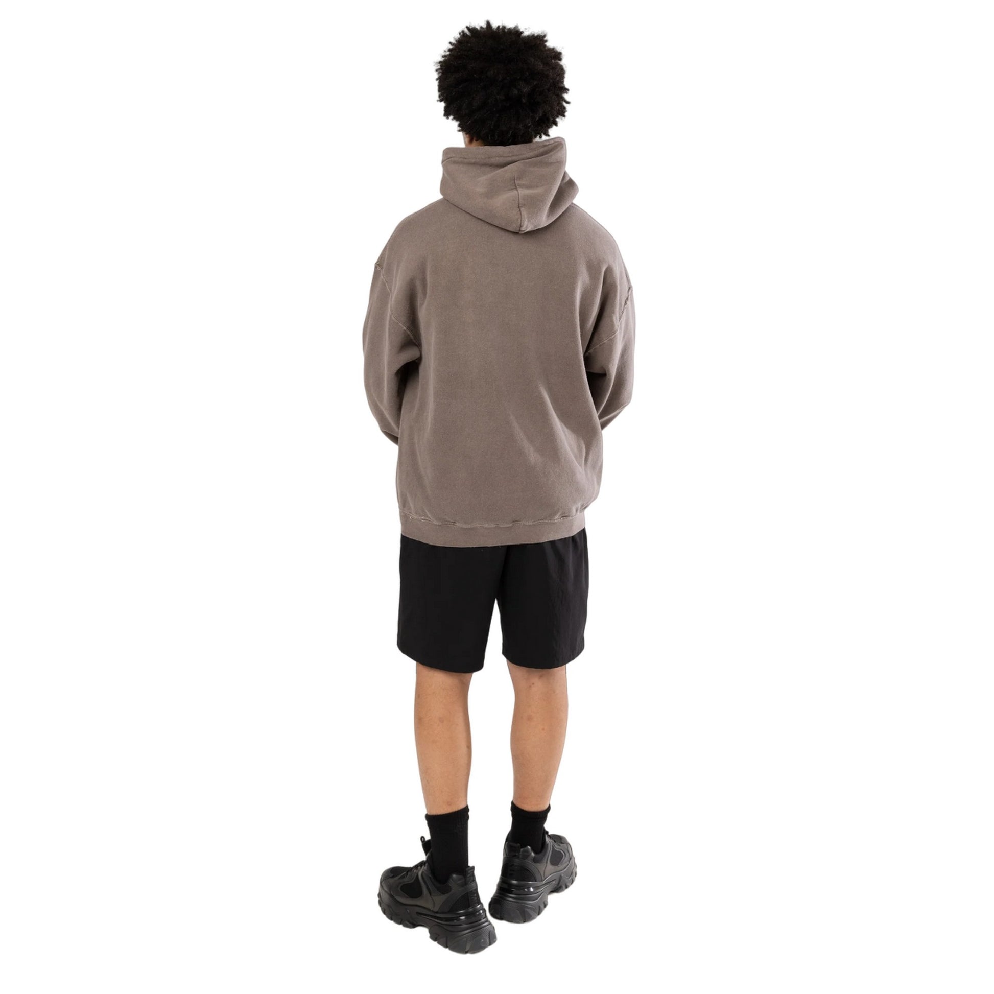 Brown - Back - Hype Childrens-Kids Miami Dolphins NFL Hoodie