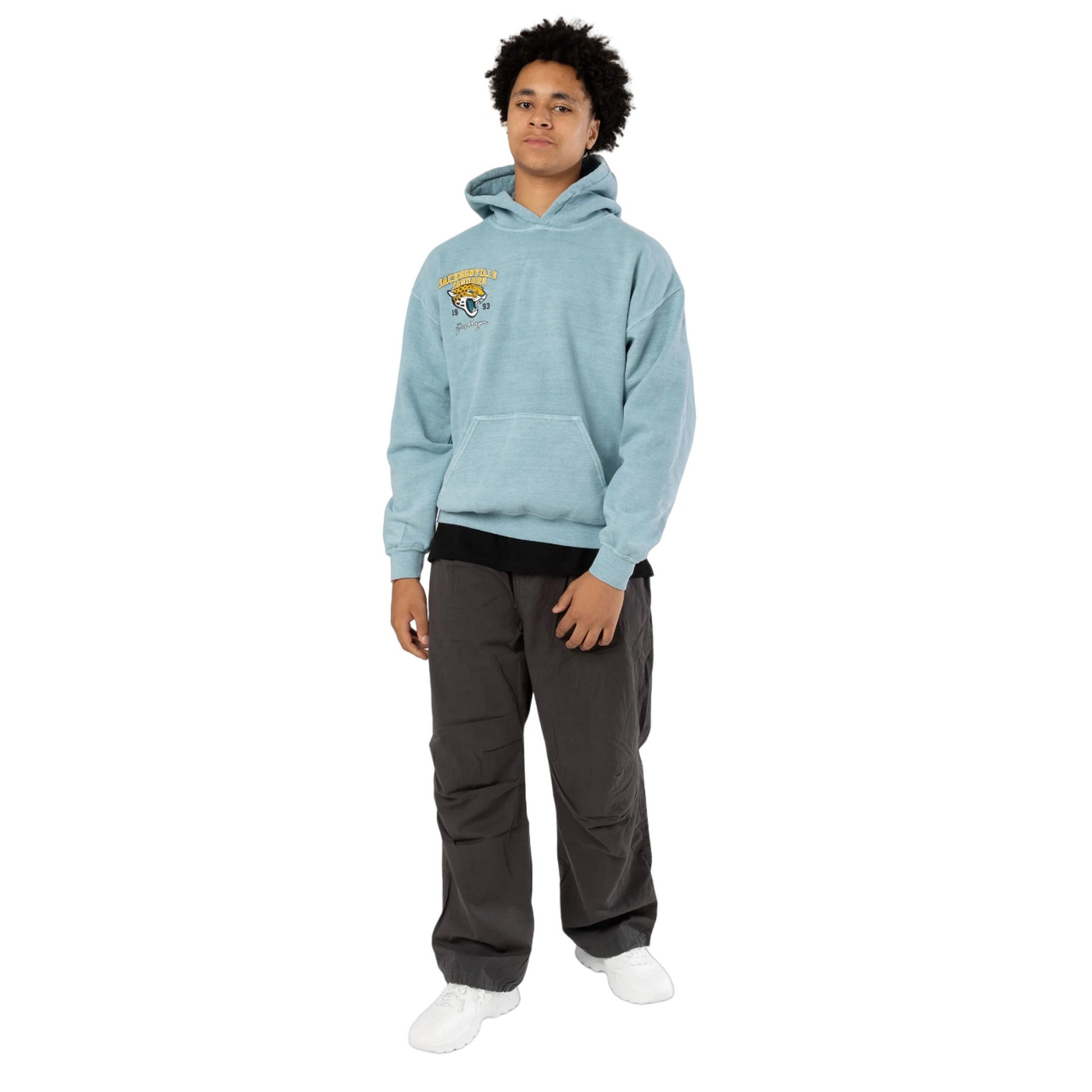 Teal - Pack Shot - Hype Childrens-Kids Jacksonville Jaguars NFL Hoodie