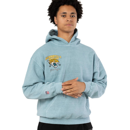 Teal - Front - Hype Childrens-Kids Jacksonville Jaguars NFL Hoodie