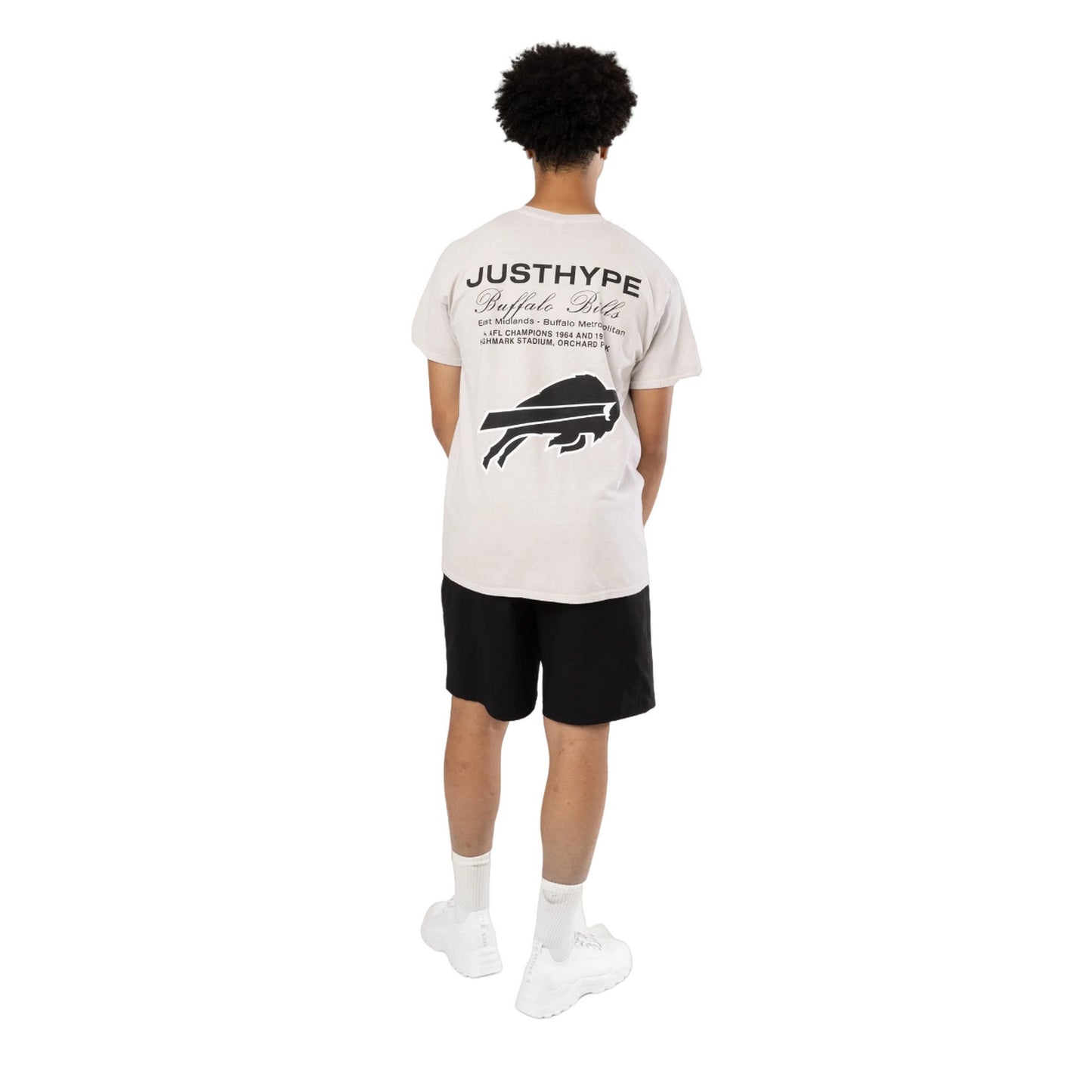 Sand - Back - Hype Childrens-Kids Buffalo Bills NFL T-Shirt