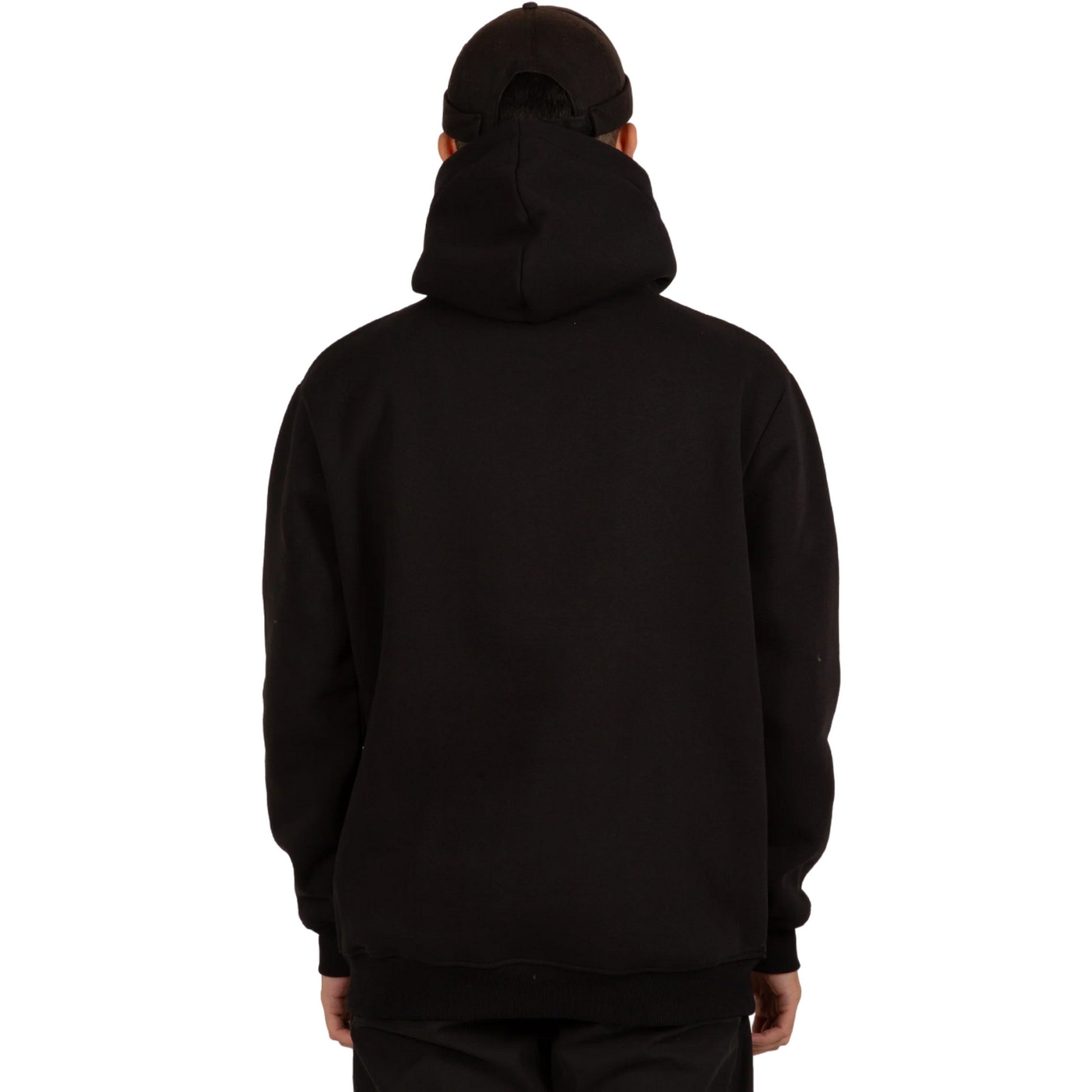 Black - Back - Hype Mens Scribble Hoodie