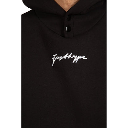 Black - Side - Hype Mens Scribble Hoodie