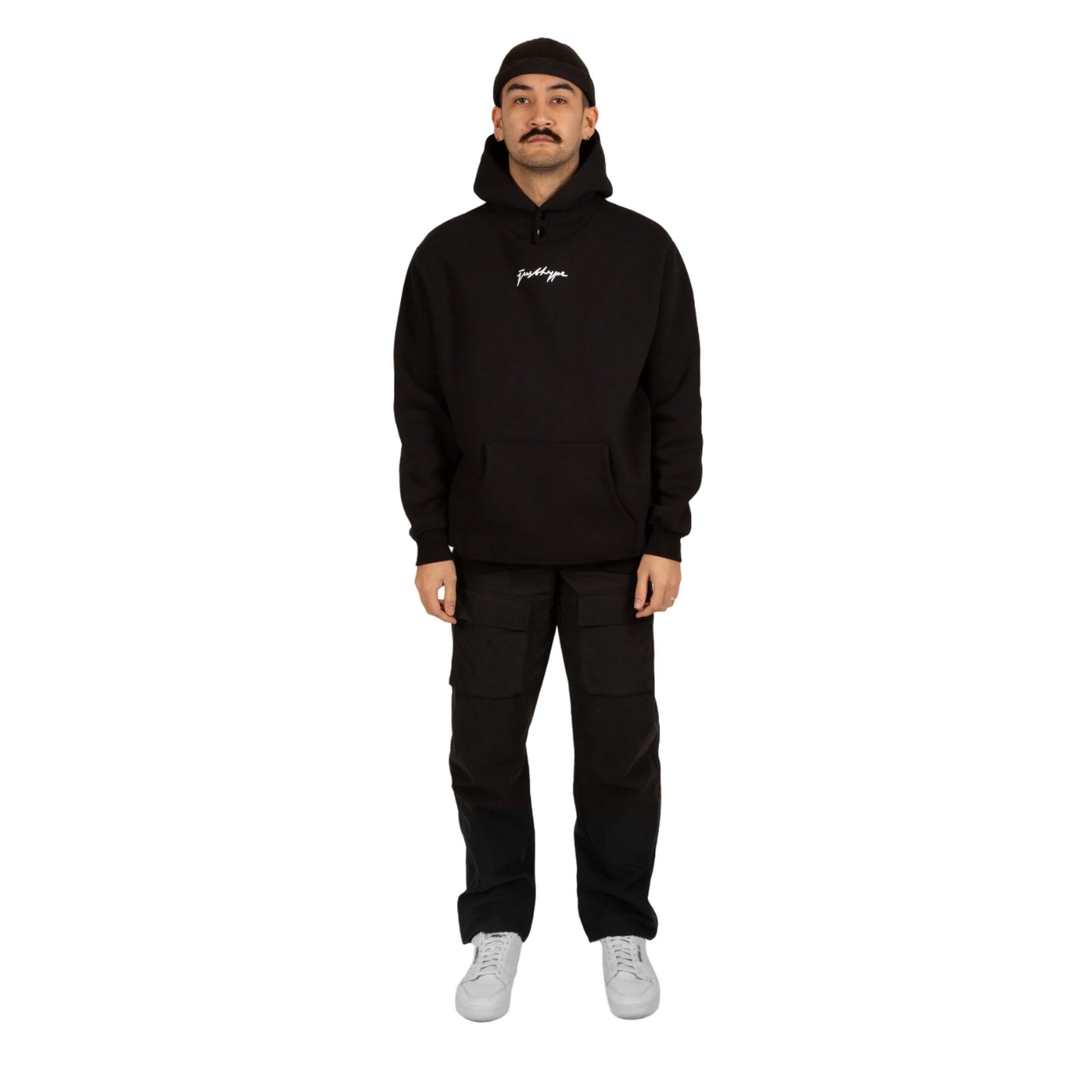 Black - Lifestyle - Hype Mens Scribble Hoodie