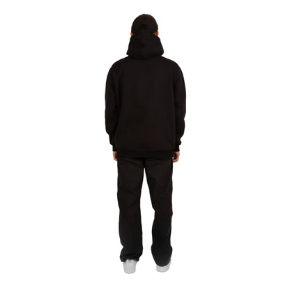 Black - Pack Shot - Hype Mens Scribble Hoodie