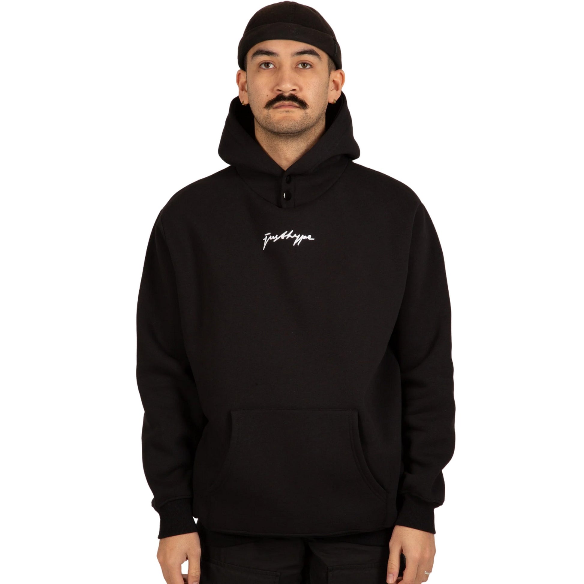 Black - Front - Hype Mens Scribble Hoodie
