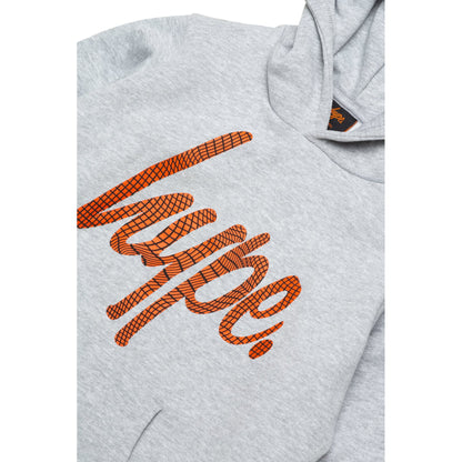 Grey - Lifestyle - Hype Boys Wave Script Hoodie