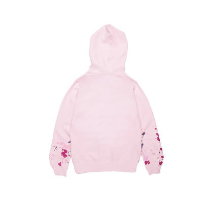 Pink - Back - Hype Girls Splat Hoodie