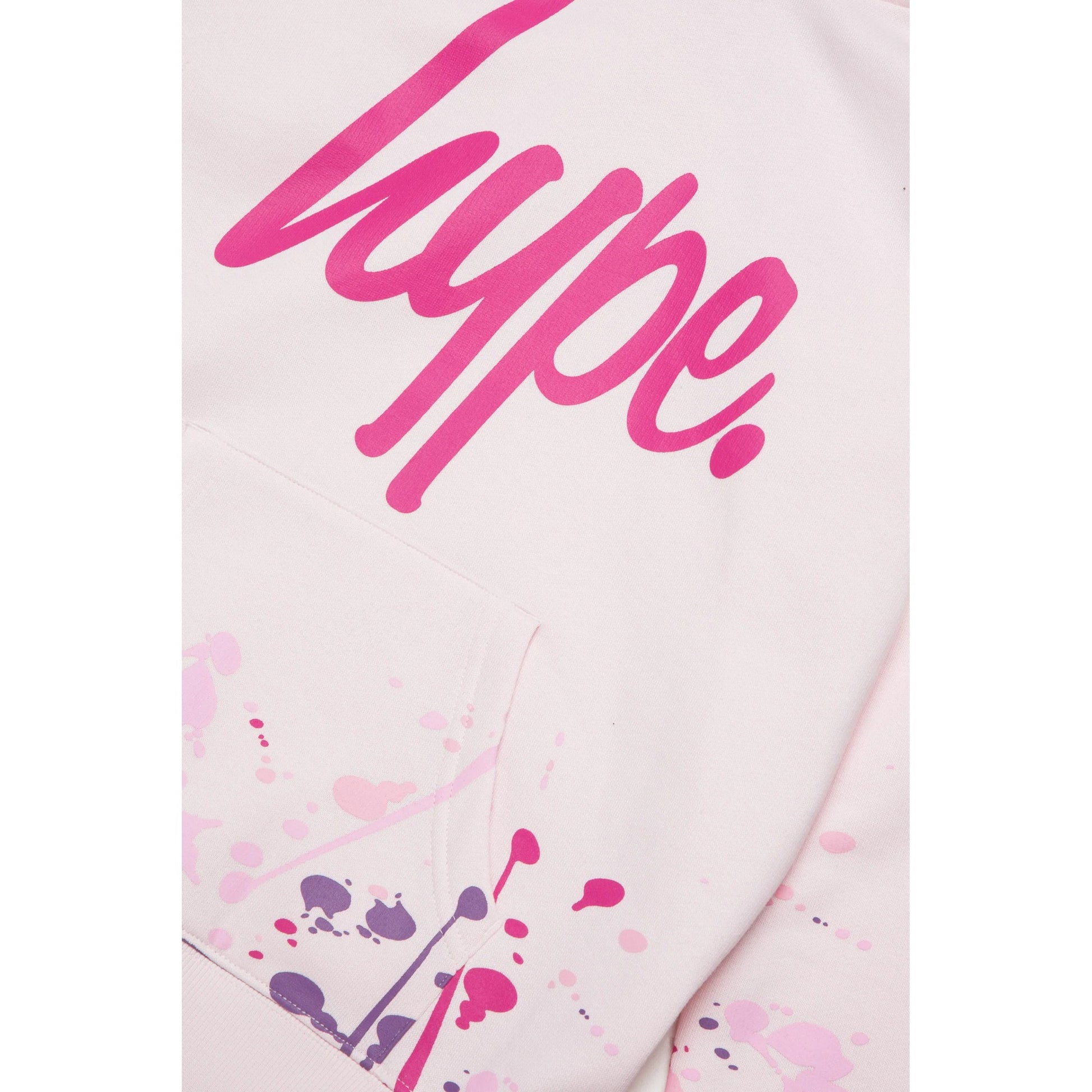 Pink - Pack Shot - Hype Girls Splat Hoodie