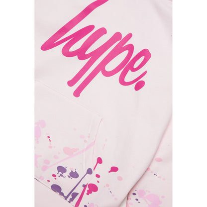 Pink - Pack Shot - Hype Girls Splat Hoodie