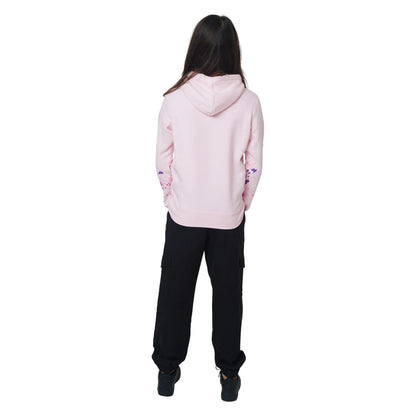 Pink - Close up - Hype Girls Splat Hoodie
