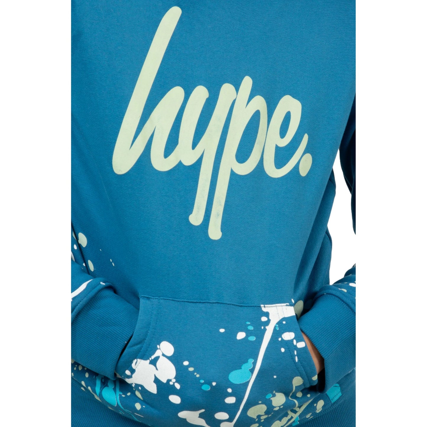 Blue - Side - Hype Boys Splat Hoodie