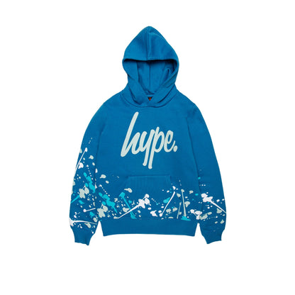Blue - Front - Hype Boys Splat Hoodie