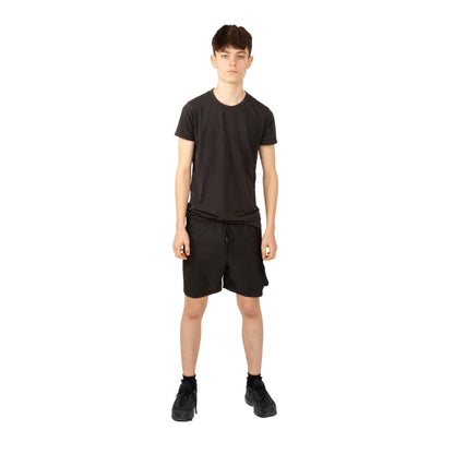 Black - Front - Hype Boys Lightweight Pocket Cargo Shorts