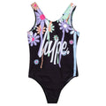 Black - Front - Hype Girls Daisy Drip One Piece Swimsuit