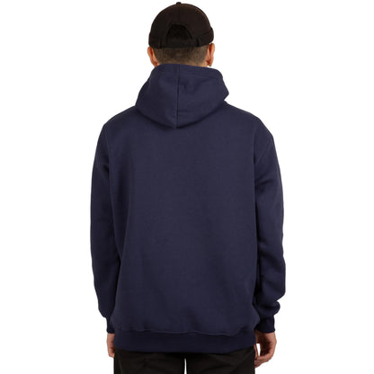 Navy - Back - Hype Mens Scribble Hoodie