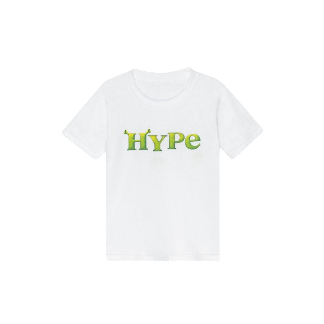 White - Front - Hype Childrens-Kids Ears Shrek T-Shirt