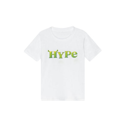 White - Front - Hype Childrens-Kids Ears Shrek T-Shirt