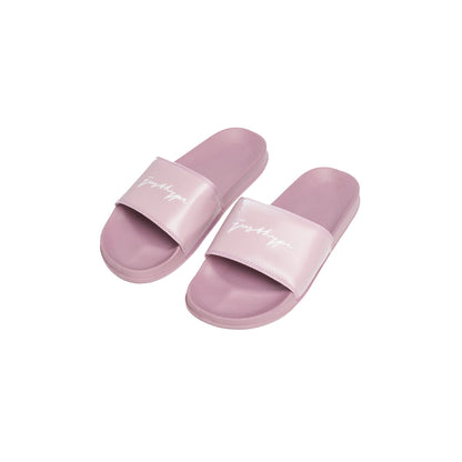 Dusky Lilac - Front - Hype Childrens-Kids Script Sliders