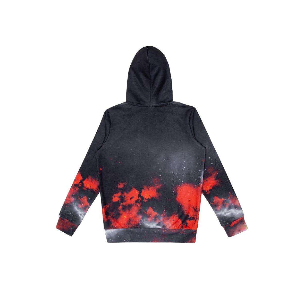 Black-Red - Back - Hype Boys Script Sky Hoodie
