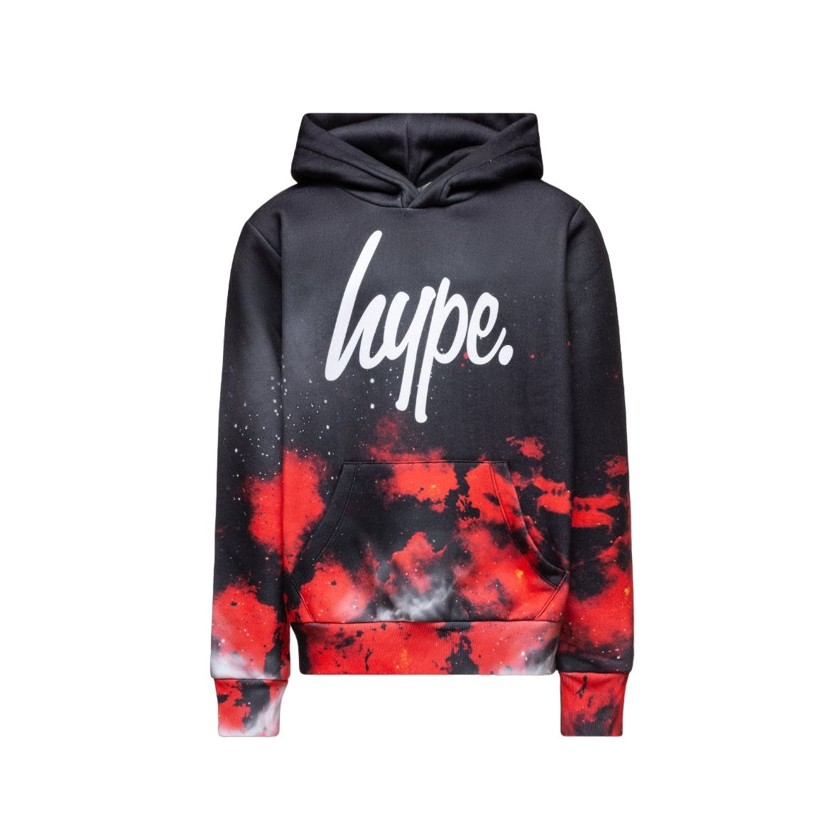 Black-Red - Side - Hype Boys Script Sky Hoodie