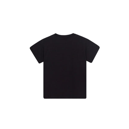 Black-Gold - Back - Hype Childrens-Kids Houses Harry Potter T-Shirt