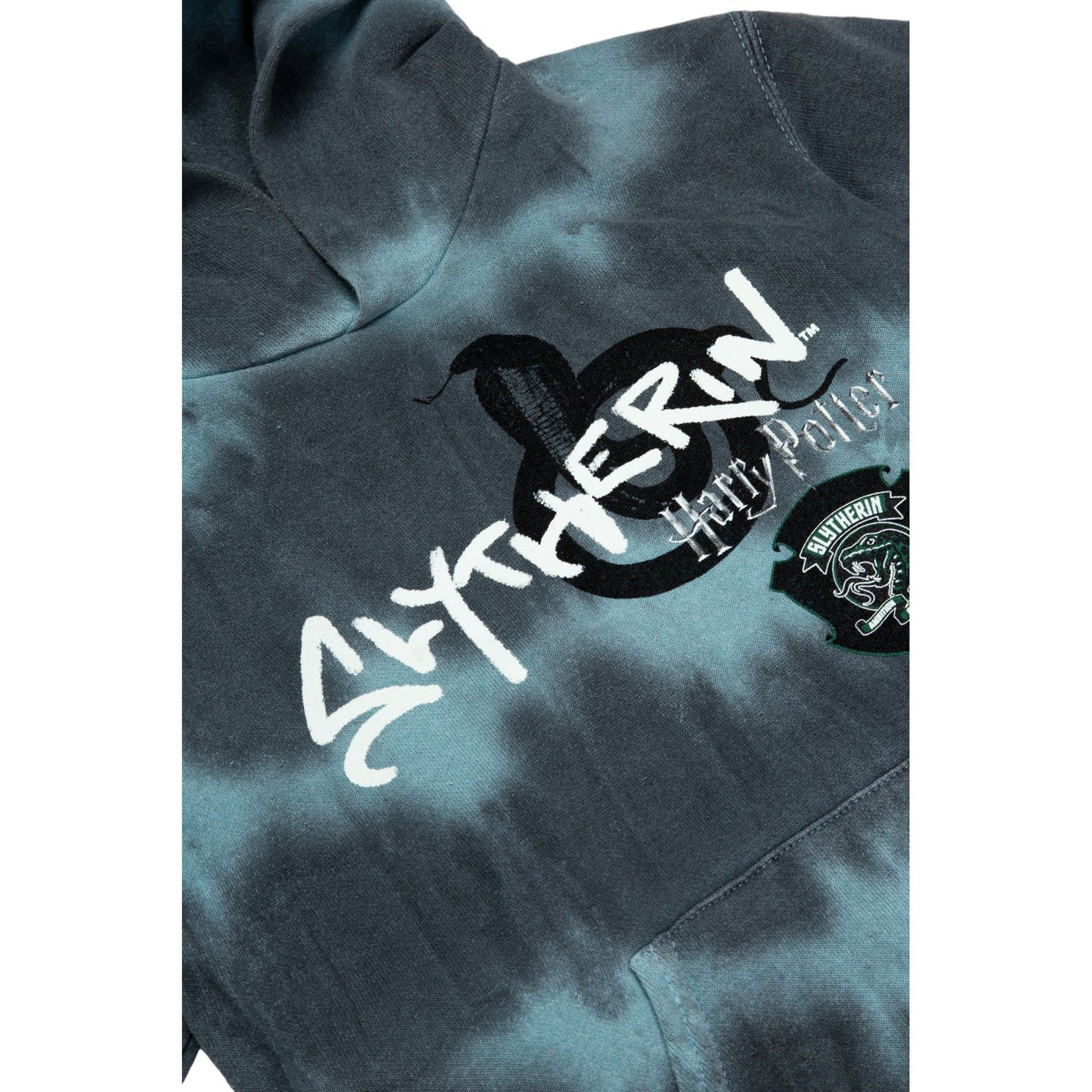 Green-Black - Lifestyle - Hype Childrens-Kids Slytherin Harry Potter Hoodie