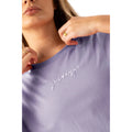 Lilac - Side - Hype Womens-Ladies Scribble T-Shirt
