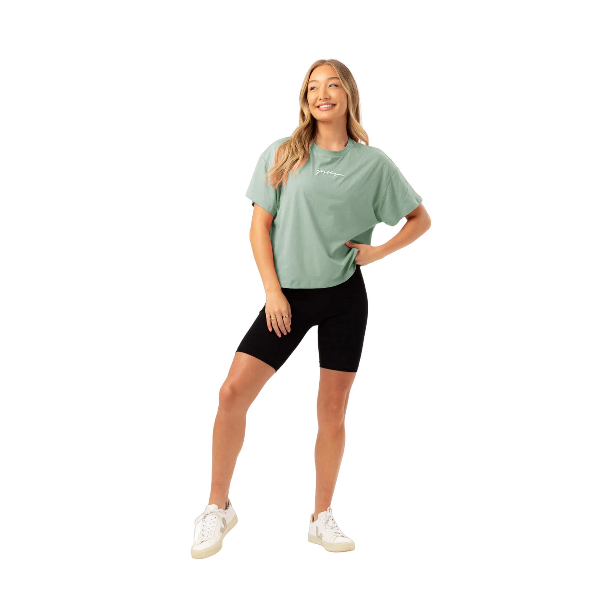 Seafoam - Lifestyle - Hype Womens-Ladies Scribble T-Shirt