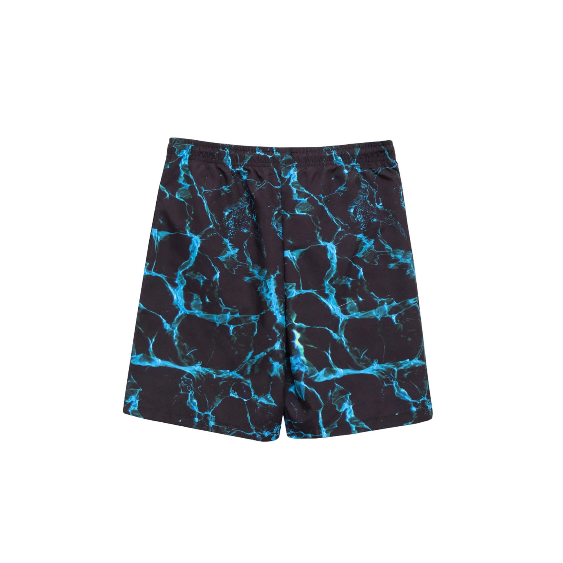 Black-Blue - Back - Hype Boys X-Ray Pool Swim Shorts