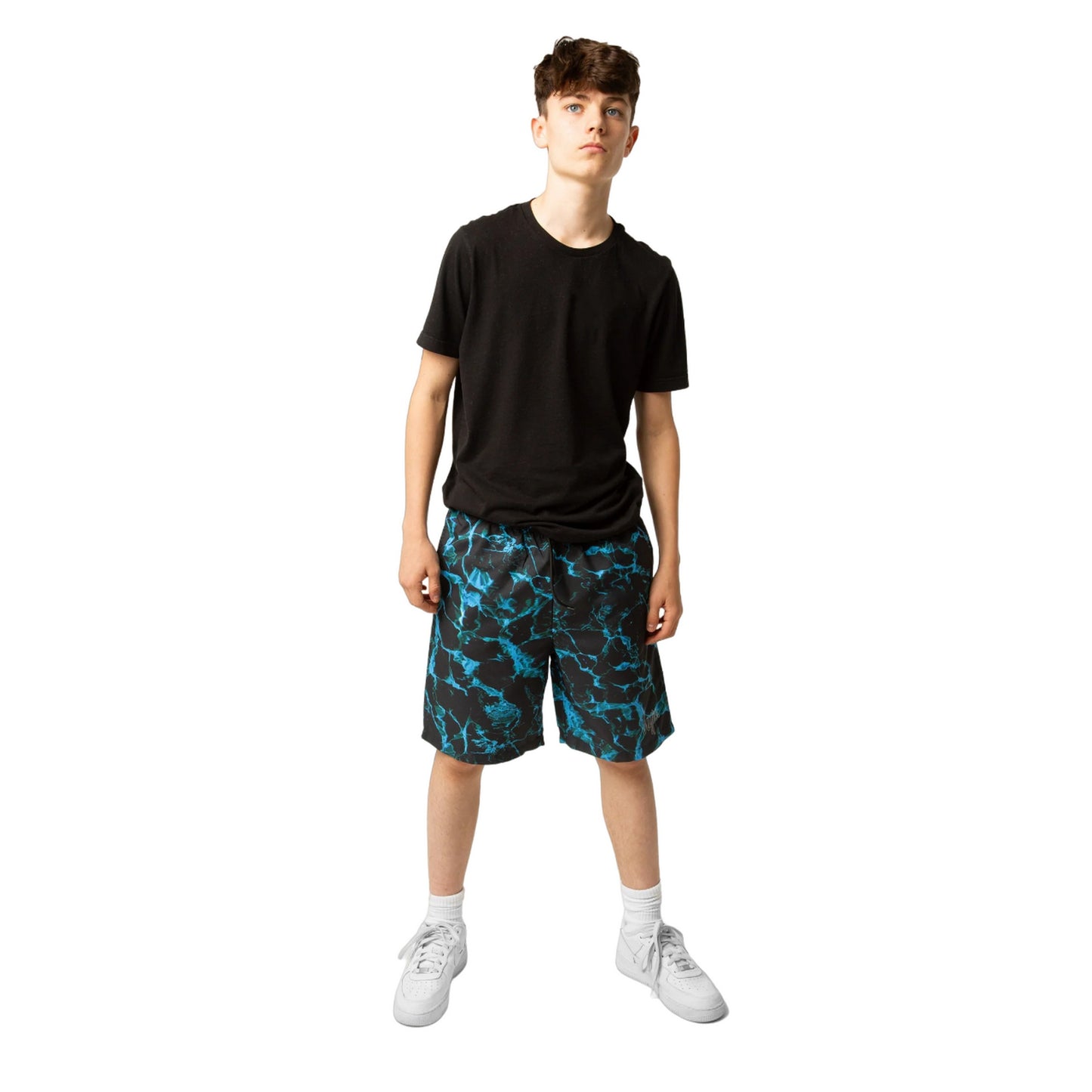 Black-Blue - Lifestyle - Hype Boys X-Ray Pool Swim Shorts