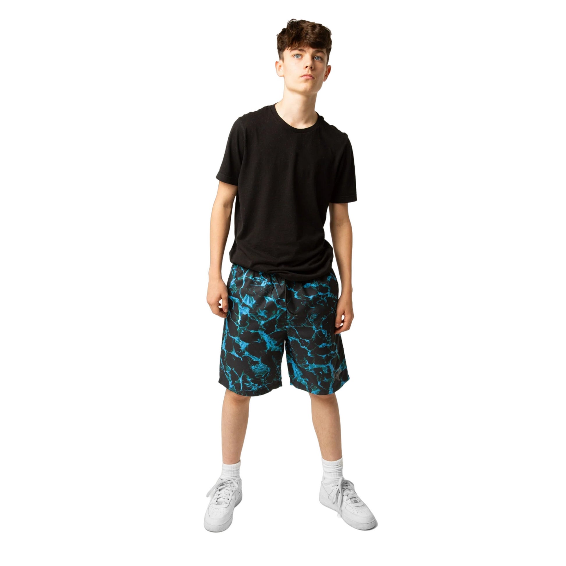 Black-Blue - Lifestyle - Hype Boys X-Ray Pool Swim Shorts