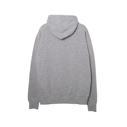 Grey Marl - Back - Hype Unisex Adult Plain Hoodie