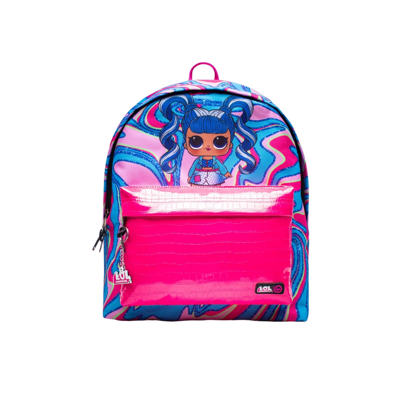 Blue-Pink - Front - Hype Sweet Tooth LOL Surprise Backpack
