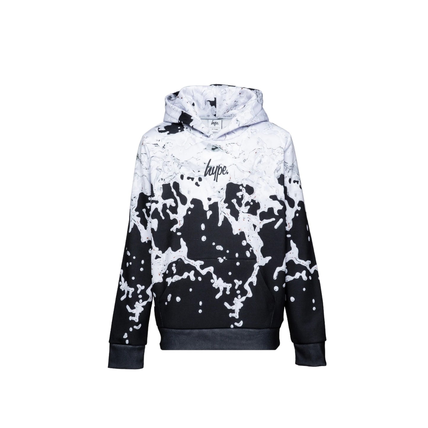 Monochrome - Front - Hype Boys Splat Hoodie
