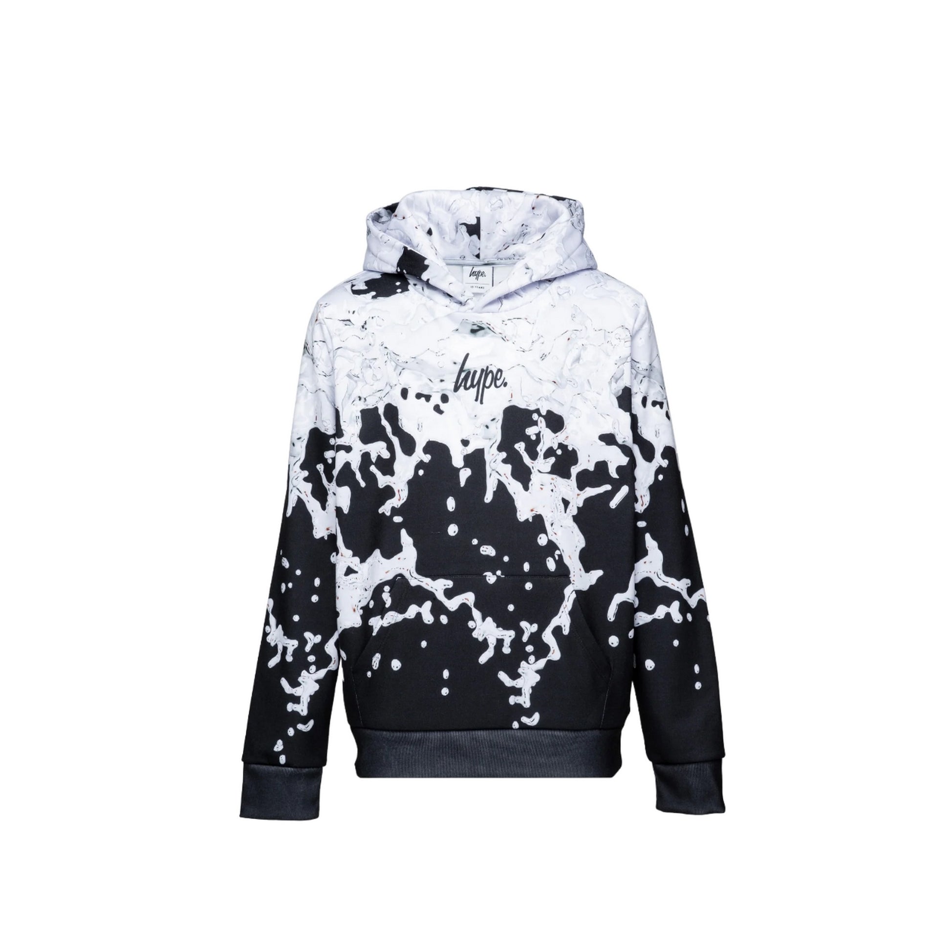 Monochrome - Front - Hype Boys Splat Hoodie