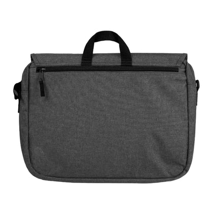 Charcoal - Back - Hype Logo Messenger Bag