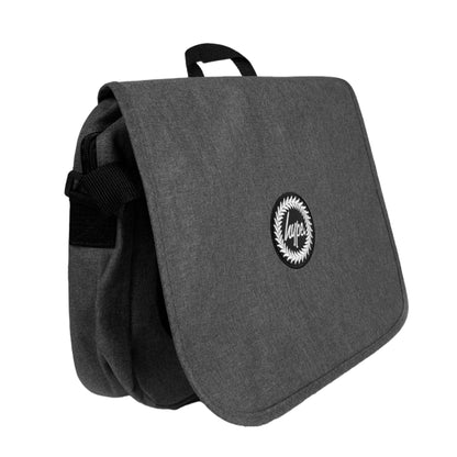 Charcoal - Side - Hype Logo Messenger Bag