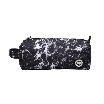 Black-White - Front - Hype Cracked Effect Pencil Case