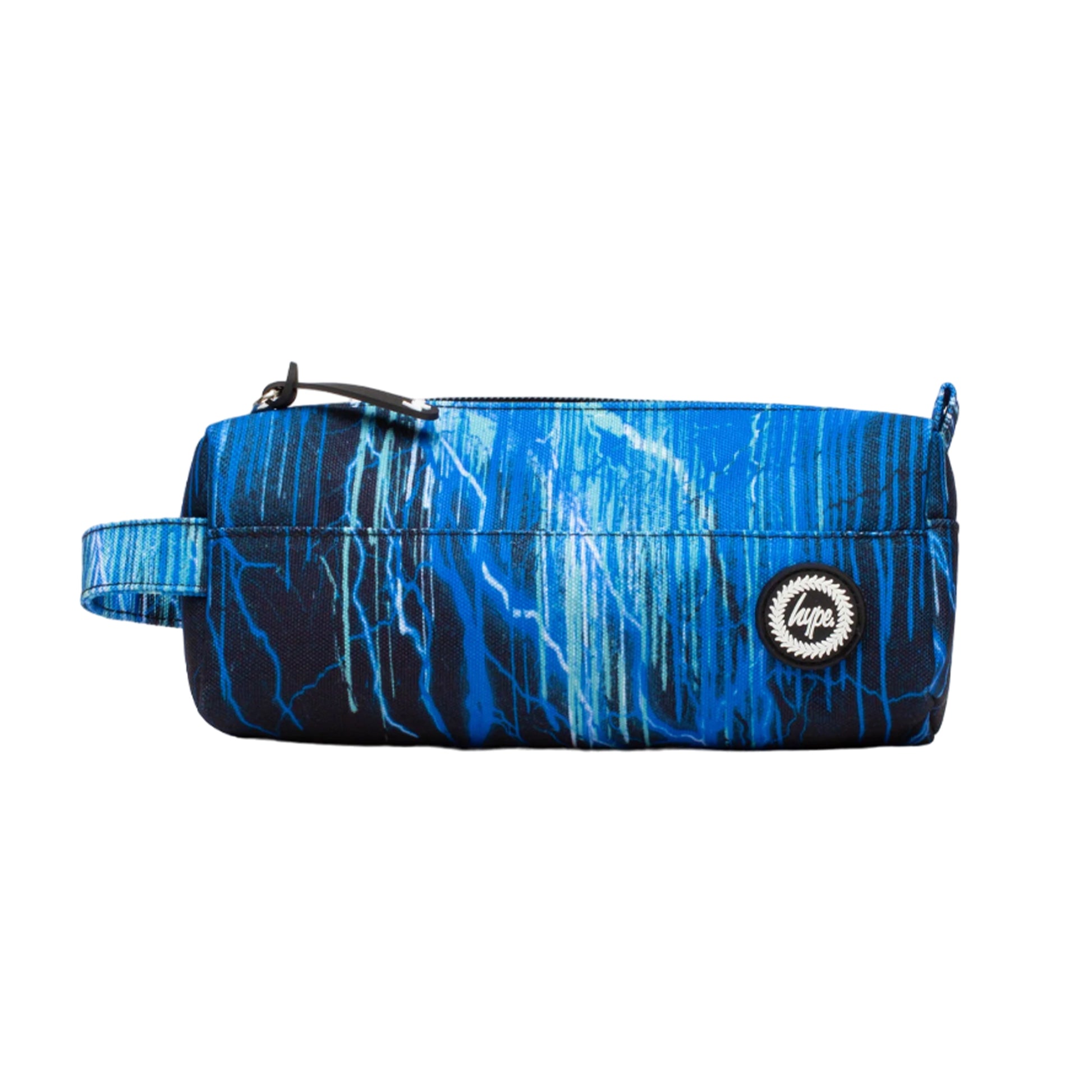 Blue-Black - Front - Hype Storm Drips Pencil Case