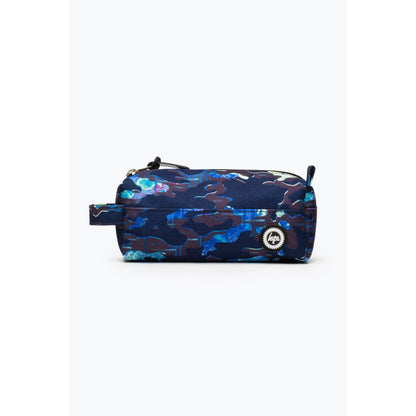 Navy - Front - Hype Outline Splatter Camo Pencil Case