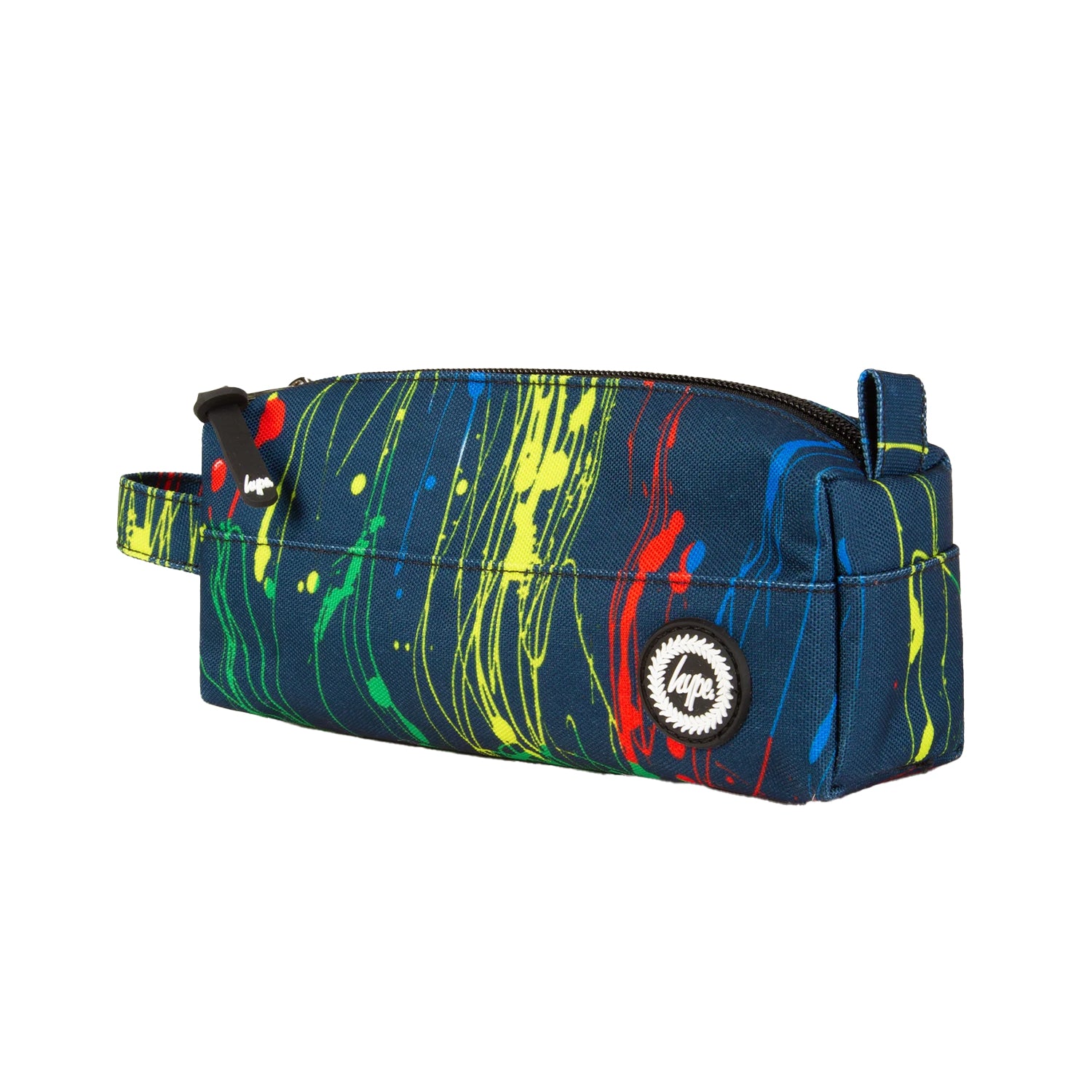 Navy - Lifestyle - Hype Primary Paint Splatter Pencil Case